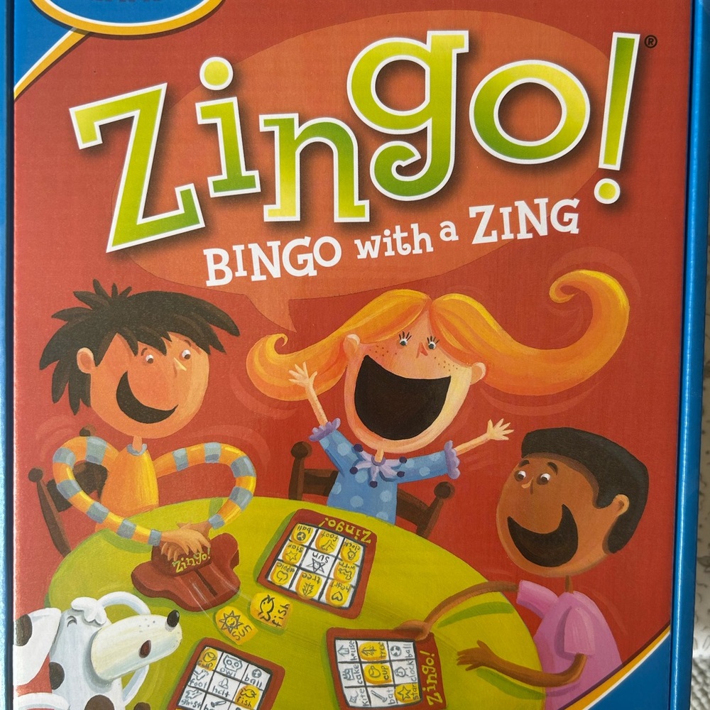 Zingo! Bingo with a Zing - Vibrant Kids Game